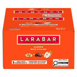 Larabar Fruit & Nut Energy Bar, Cashew, 16/pack 16x48.0 g, $2.34/100g
