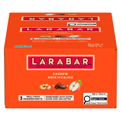 Larabar Fruit & Nut Energy Bar, Cashew, 16/pack 16x48.0 g, $2.34/100g
