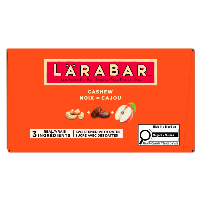 Fruit & Nut Energy Bar, Cashew, 16/pack