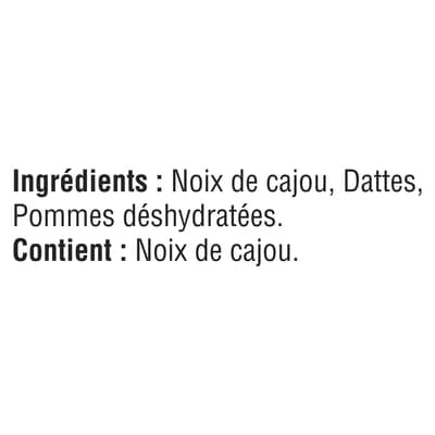 Barres énergétique aux fruits et aux noix de cajou