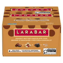 Larabar Fruit & Nut Energy Bar, Peanut Butter Chocolate Chip, 16/pack 16x45.0 g, $2.43/100g