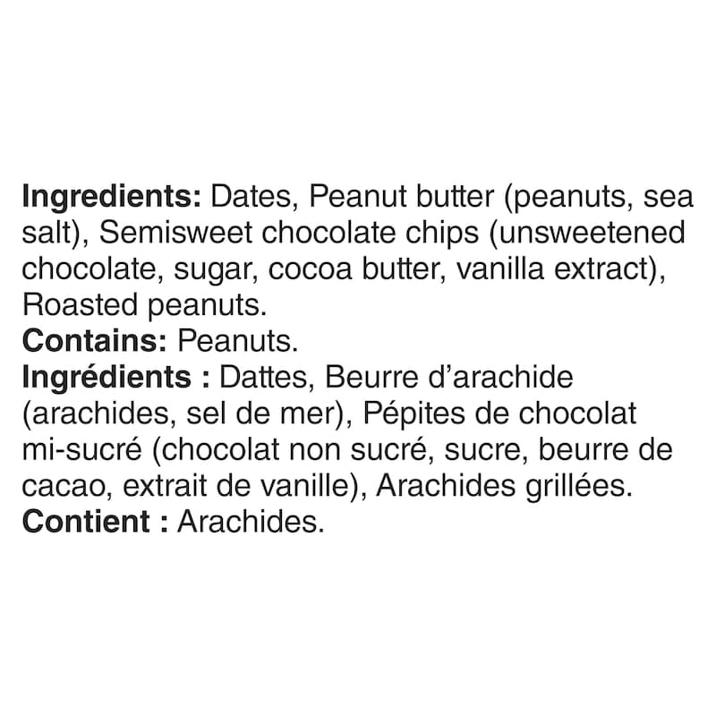 Fruit & Nut Energy Bar, Peanut Butter Chocolate Chip, 16/pack