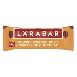 Larabar Barre énergétique aux fruits et aux noix beurre d’arachides et brisures de chocolat 45 g, 2,22 $/100g