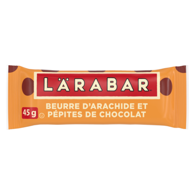 Larabar Barre énergétique aux fruits et aux noix beurre d’arachides et brisures de chocolat 45 g, 4,44 $/100g