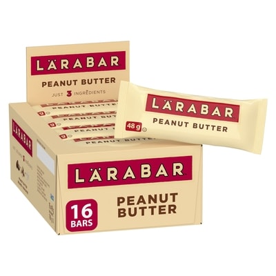 Larabar Fruit & Nut Energy Bar, Peanut Butter, 16/pack 16x48.0 g, $2.34/100g