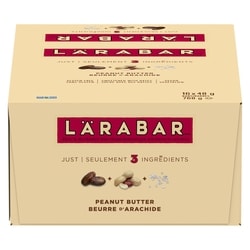 Larabar Barres énergétique aux fruits et aux noix, beurre d’arachides, 16/paquet 16x48.0 g, 2,86 $/100g