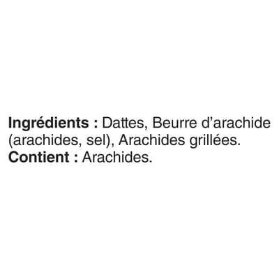 Barres énergétique aux fruits et aux noix, beurre d’arachides, 16/paquet