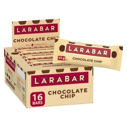Larabar Fruit & Nut Energy Bar, Chocolate Chip, 16/pack 16x48.0 g, $2.60/100g