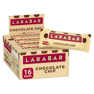 Larabar Fruit & Nut Energy Bar, Chocolate Chip, 16/pack 16x48.0 g, $2.60/100g