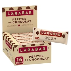 Larabar Barre énergétique Fruit & Nut, Pépites de chocolat, 16/paquet 16x48.0 g, 2,47 $/100g