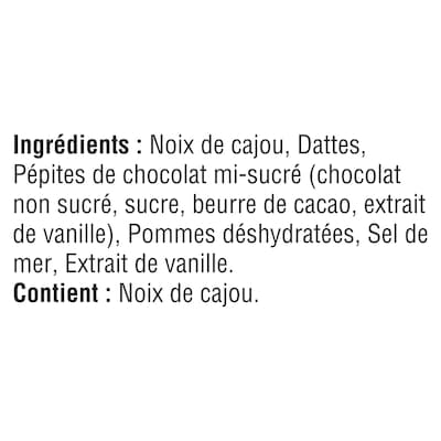 Barre Energetique Pepites De chocolat