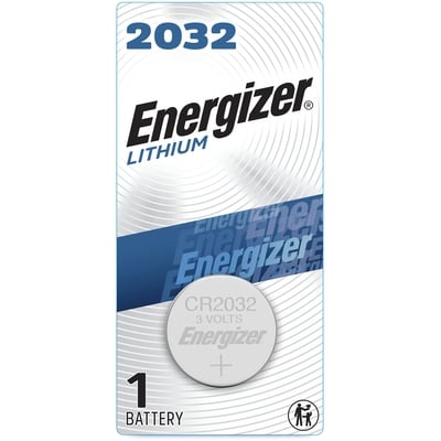 Energizer Lithium Batt 2032 1 ea, $3.49/1ea