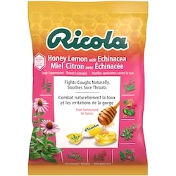 Ricola Miel Citron Avec Échinacee' Pastilles apaisantes la toux 75 g