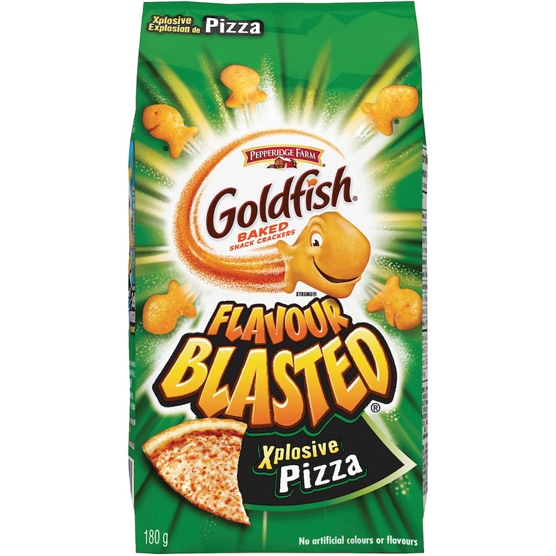 Goldfish  Flavour Blasted  Xplosive Pizza Flavoured