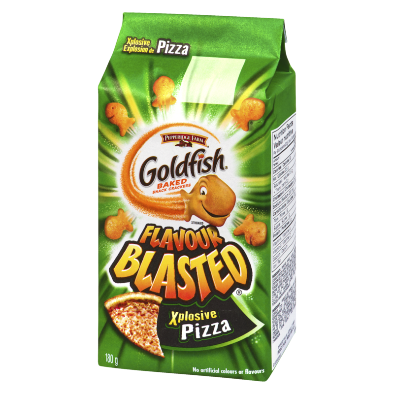 Goldfish  Flavour Blasted  Xplosive Pizza Flavoured