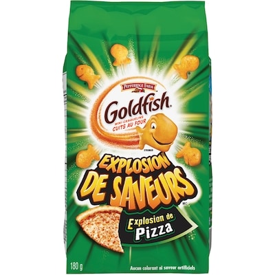 Pepperidge Farm Goldfish  Explosion de saveurs MC saveur explosion de pizza (180 g) 180 g, 2,22 $/100g