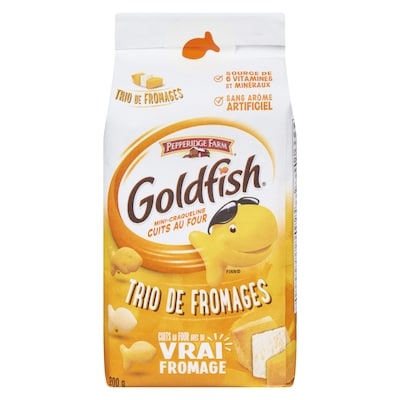 Pepperidge Farm Goldfish  Trio de fromages (200g) 200 g, 2,00 $/100g