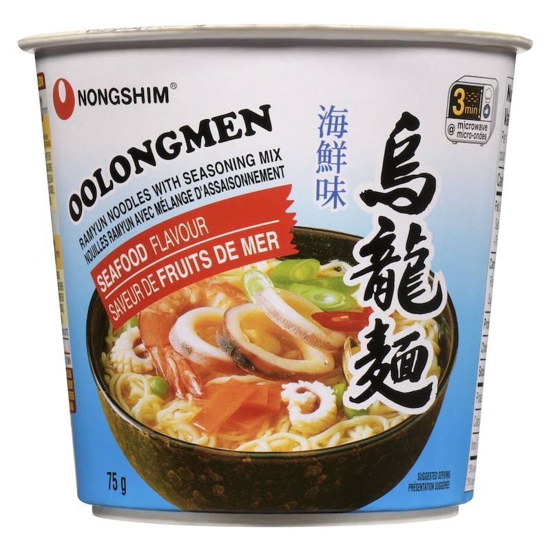 Cup Noodle, Oolongmen Seafood 