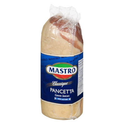 Mastro Pancetta douce (tranché mince) 49,90 $/1kg 22,64 $/1lb