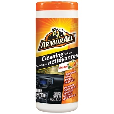 Armor All Orange Air Freshening Car Cleaning Wipes (25 Count). 1 ea, $10.00/1ea