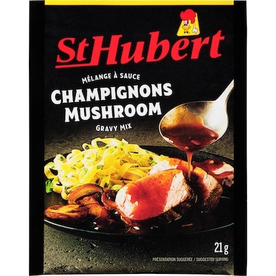 St Hubert Reduced Salt Gravy Mix, Mushroom 21 g, $9.52/100g