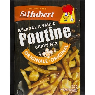 St Hubert Mélange pour sauce pour poutine 52 g, 3,85 $/100g
