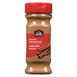 Club House Cannelle moulue 125 g, 5,19 $/100g