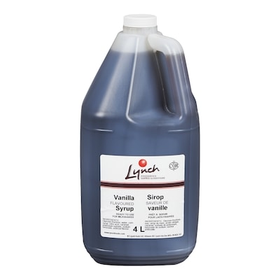 Lynch Vanilla Syrup 4 l, $0.35/100ml