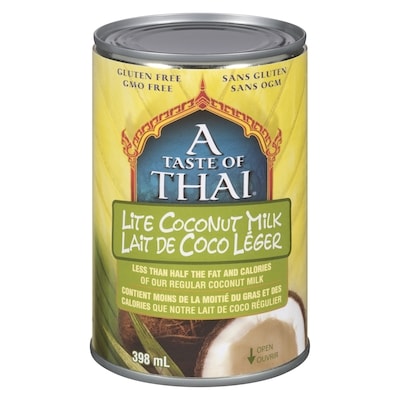 A Taste of Thai Lite Coconut Milk 398 ml, $1.38/100ml