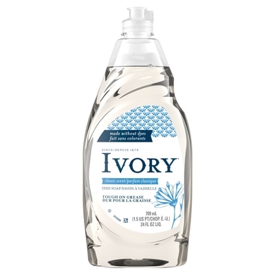Ivory Classic Dish Soap, Dishwashing Liquid, Original 709 ml, $0.70/100ml