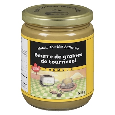 Nuts to You Beurre de graines de tournesol 500 g, 1,60 $/100g