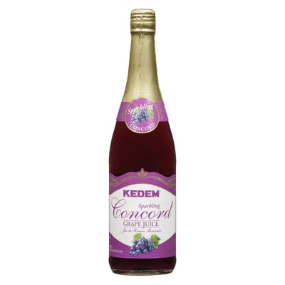 Kedem Jus de raisins Concord pétillant casher 750 ml, 1,20 $/100ml