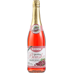 Kosher Sparkling Blush Grape Juice