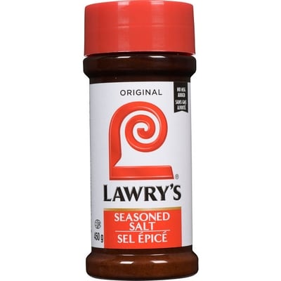Lawry’s Sel épicé 450 g, 2,00 $/100g