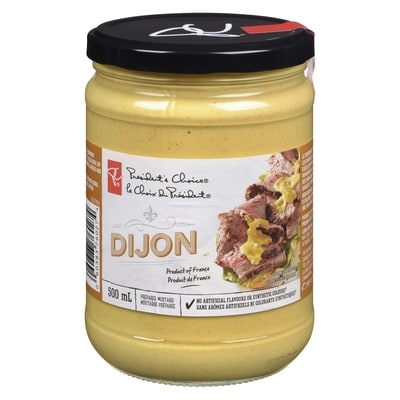 President's Choice Dijon Mustard 500 ml, $1.10/100ml