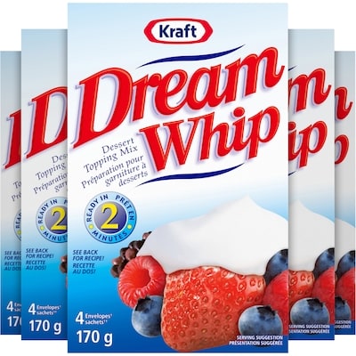 Kraft Préparation pour garniture fouettée 170 g, 3,82 $/100g