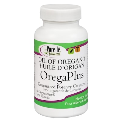 Pure Le Natural OregaPlus, Oil of Oregano     60 ea, $0.46/1ea