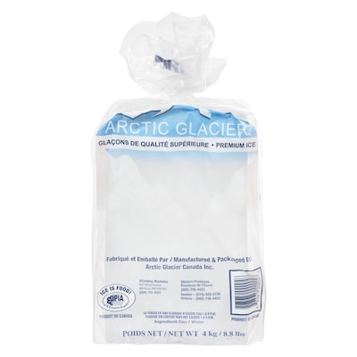 Arctic Glacier Bloc de glace 4 kg, 0,09 $/100g