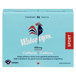 Wake Ups 100 Mg Caffeine Tablets 36 ea, $0.18/1ea