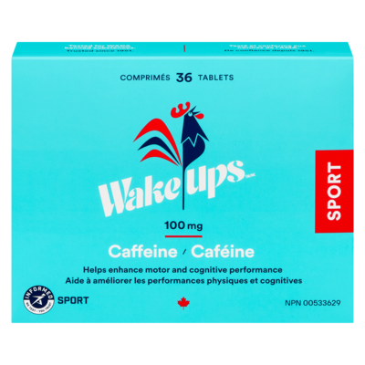 Wake Ups De 100 Mg Comprimés De Caféine 36 ea, 0,18 $/1ch