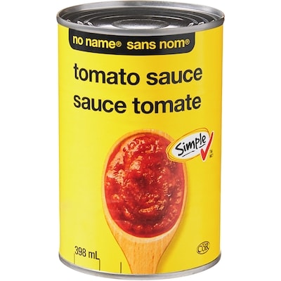 No Name Tomato Sauce  398 ml, $0.63/100ml