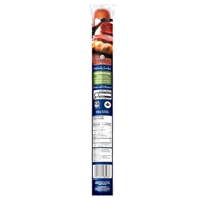 Schneiders Pepperoni fumé naturellement - bâtonnet 250 g, 45,16 $/1kg 4,52 $/100g
