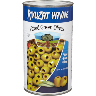 Kvuzat Yavne Pitted Green Olives 650 g, $1.69/100g