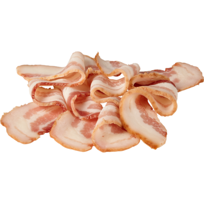 Bacon tranché