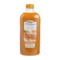 Bolthouse 100% Carrot 1.54 l, $0.65/100ml