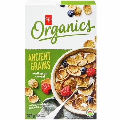 PC Biologique Céréales Grains Anciens 375 g, 1,60 $/100g