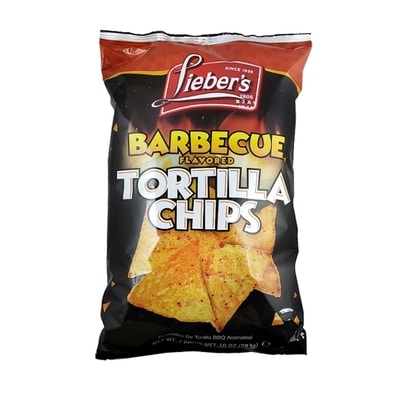 Liebers Tortilla Chips (BBQ) 280 g, $2.14/100g