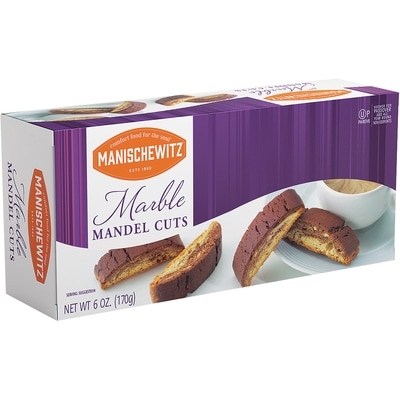 Manischewitz Coupes mandel, marbre 170 g, 9,41 $/100g