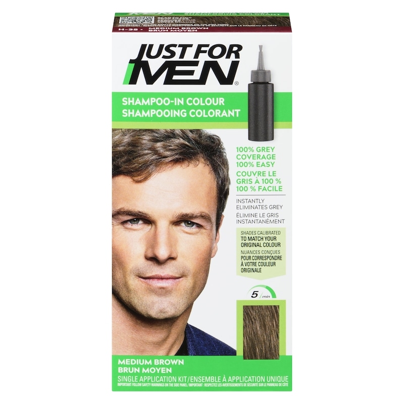 Men's Hair Colour Medium Brown H35