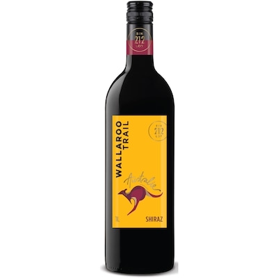 Wallaroo Trail Vin rouge Wallaroo Trail Shiraz Bin 212 (Pièce d’identité requise au moment du ramassage) 1 l, 1,66 $/100ml